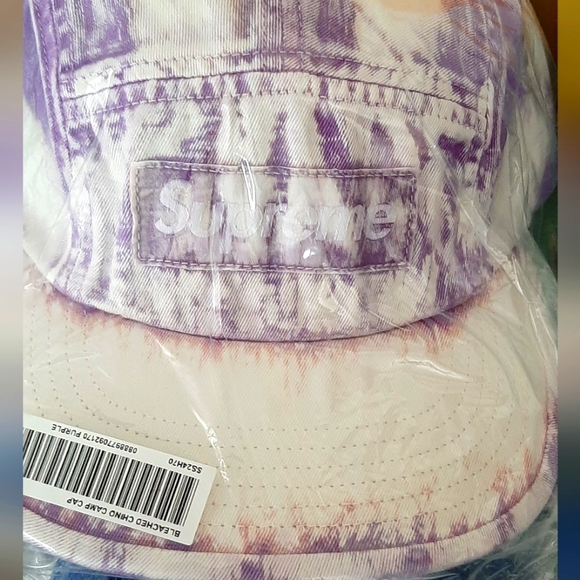 Supreme Bleached Chino Camp Cap *SS24* *NWT* - Picture 4 of 5